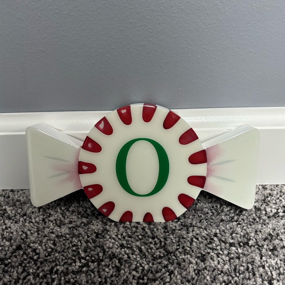 Ashland Red and Green Holiday Candy Decor- O